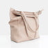 Mala shopper de senhora em pele personalizável nude Amy