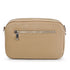 Bolso de bandolera con doble cremalleras Khaki Cora