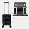 Mala de Cabine ABS 40x30x20 (24L) | Capacidade Máxima | Bagagem de Mão com Rodas Destacáveis para Ryanair | Vueling | EasyJet - Preto