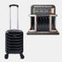 Mala de Cabine ABS 40x30x20 (24L) | Capacidade Máxima | Bagagem de Mão com Rodas Destacáveis para Ryanair | Vueling | EasyJet - Preto