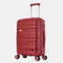 Mala de cabine 55x38x22 cm (44L) Polipropileno - Cadeado Embutido - 20 Polegadas - Bordeaux - Bass