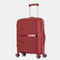 Mala de cabine 55x39x21.5 cm (46L) Polipropileno - Cadeado Integrado - 20 Polegadas - Bordeaux - Chocolate