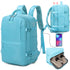 Mochila de viagem de cabine expansível dos anos 90 para Ryanair 40x25x20-25cm, com bolsa para sapatilhas, mochila casual
