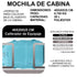 Mochila de viagem de cabine expansível dos anos 90 para Ryanair 40x25x20-25cm, com bolsa para sapatilhas, mochila casual