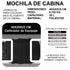 Mochila de viagem de cabine expansível dos anos 90 para Ryanair 40x25x20-25cm, com bolsa para sapatilhas, mochila casual