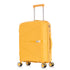 Mala de cabine 55x39x21.5 cm (46L) Polipropileno - Cadeado Integrado - 20 Polegadas - Amarelo - Chocolate