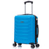 RAYKONG Mala de Cabine 55x40x20cm Policarbonato (40L) semirrígida Trolley Pequeno Bagagem de Mão 4 Rodas Giratórias 360º Fecho Numérico - Turquesa
