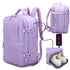 Mochila de viagem de cabine expansível dos anos 90 para Ryanair 40x25x20-25cm, com bolsa para sapatilhas, mochila casual