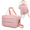 Raykong Mala de Cabine Conversível em Mochila 40x20x25cm Ryanair 10kg Bagagem de Mão Mala de Cabine Vueling Rosa