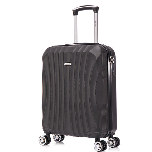 Raykong Maleta Cabina ABS 55x40x20cm (44L) - 20 Pulgadas Negro - Waves