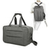 Mala de cabine conversível em mochila Raykong 40x20x25cm Ryanair 10kg bagagem de mão mala de cabine Vueling cinzenta