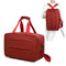 Mochila de cabine convertível Raykong 40x20x25cm Ryanair 10kg mala de cabine Vueling vermelha
