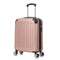 Raykong Maleta Cabina ABS 55x40x20cm (44L) Maxima aprovechamiento de espacio - 20 Pulgadas - RosaDoradaRaykong
