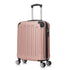 Raykong Maleta Cabina ABS 55x40x20cm (44L) Maxima aprovechamiento de espacio - 20 Pulgadas - RosaDoradaRaykong