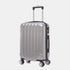 Maleta Cabina 55x39x21cm Policarbonato 45L - 20 Pulgadas Plateada - Seda