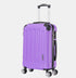 RAYKONG Mala Média ABS 66x43x25cm | 71L | 24 Polegadas | até 23kg semirrígida - Roxo