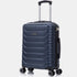 RAYKONG Maleta de Cabina 55x40x20cm Policarbonato (40L) semirígida Trolley pequeño Equipaje de Mano 4 Ruedas giratorios a 360º Cierre numérico-Azulmarino