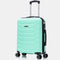 RAYKONG Maleta de Cabina 55x40x20cm Policarbonato (40L) semirígida Trolley pequeño Equipaje de Mano 4 Ruedas giratorios a 360º Cierre numérico-Menta