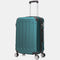 RAYKONG Mala Média ABS 66x43x25cm | 71L | 24 Polegadas | até 23kg semirrígida - Verde