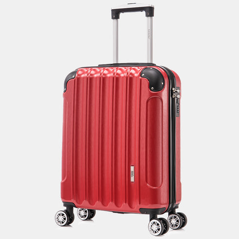 Mala de Cabine 55x40x20cm Policarbonato (44L) - 20 Polegadas - Vermelho