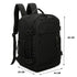 Raykong Mochila De Cabina Ryanair 40x20x25cm (20L) | Mochila De Viaje Impermeable Para Avión | Equipaje De Mano Resistente | Mochila Para Senderismo | Escolar | Trabajo - Negro