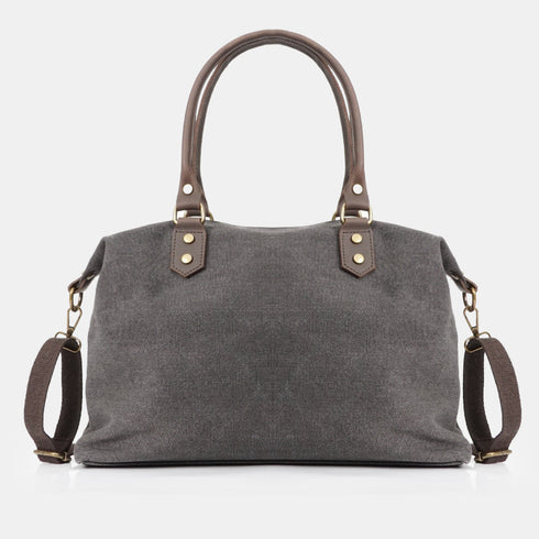 Bolsa de lona para senhora | personalizável | Preto | Irene
