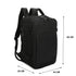 Raykong Mala de cabine Ryanair 40x20x25cm (20L) Preto