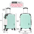 Mala de Cabine ABS 55x40x20cm (40L) - 20 Polegadas Menta - Marina