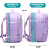 Mochila de viagem de cabine expansível dos anos 90 para Ryanair 40x25x20-25cm, com bolsa para sapatilhas, mochila casual