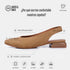 Sapatos rasos de pele para mulher castanhos Beatriz