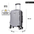 Raykong Maleta Cabina ABS 55x38x23cm 44L - 20 Pulgadas Plateada - Waves
