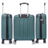 Raykong Maleta Cabina ABS 55x40x20cm (44L) Maxima aprovechamiento de espacio - 20 Pulgadas - Verde oscuro