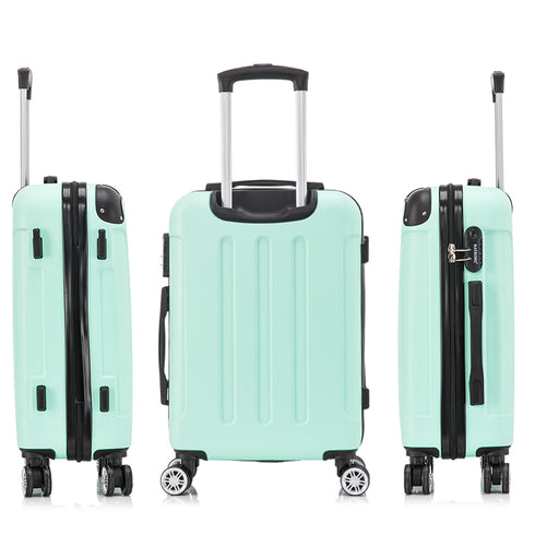 Mala de Cabine ABS 55x40x20cm (40L) - 20 Polegadas Menta - Marina