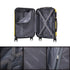 Mala de Cabine ABS 55x40x20cm 44L - 20 Polegadas Amarelo - Marina