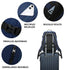 Raykong Mochila De Cabina Ryanair 40x20x25cm (20L) | Mochila De Viaje Impermeable Para Avión | Equipaje De Mano Resistente | Mochila Para Senderismo | Escolar | Trabajo - Azul Marino