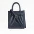 Bolso bandolera de piel pequeño mujer azul marino Carmen