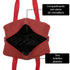 Mochila de cabine convertível Raykong 40x20x25cm Ryanair 10kg mala de cabine Vueling vermelha