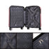 Mala de Cabine 55x40x20cm Policarbonato (44L) - 20 Polegadas - Rosa Dourado