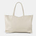 Mala shopper de pele bege para senhora, personalizável, modelo Luna