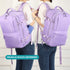 Mochila de viagem de cabine expansível dos anos 90 para Ryanair 40x25x20-25cm, com bolsa para sapatilhas, mochila casual