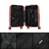 Mala Grande extensível 75cm Bass Rosa Anos 90