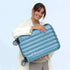Maleta Cabina 55x39x21cm Policarbonato 45L - 20 Pulgadas Azul - Seda