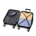 Mala de Cabine ABS 55x40x20cm 44L - 20 Polegadas Preto - Marina