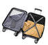 Raykong Mala de Cabine ABS 55x38x23cm 44L - 20 Polegadas Azul-Marinho - Waves