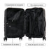 Mala média extensível 65cm Bass Preto dos anos 90