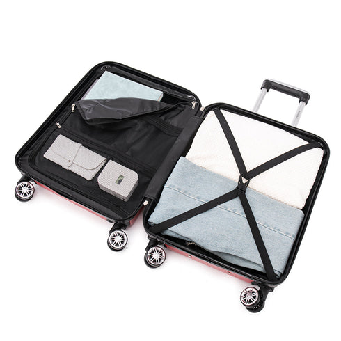 Mala de Cabine 55x40x20cm Policarbonato (44L) - 20 Polegadas - Vermelho