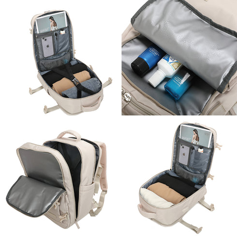 Raykong Mochila de cabine Ryanair 40x20x25cm (20L) Caqui