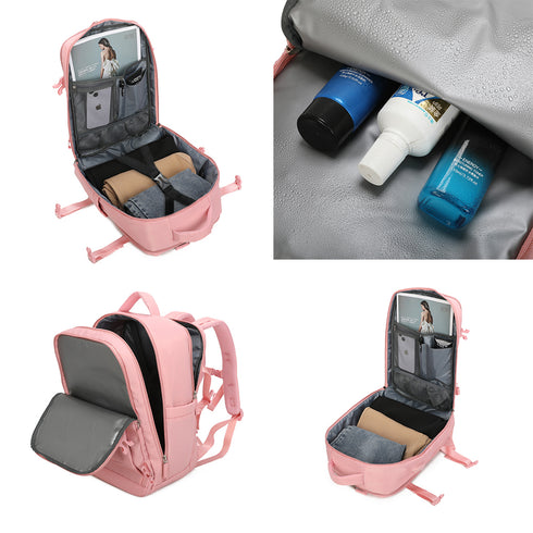 Raykong Mochila de cabine Ryanair 40x20x25cm (20L) Rosa