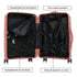 Juego de maletas PP Rígida 3 piezas|Maleta Cabina 55cm|Maleta Mediana extensible 65cm|Maleta Grande Extensible 75cm|Choco Rosa