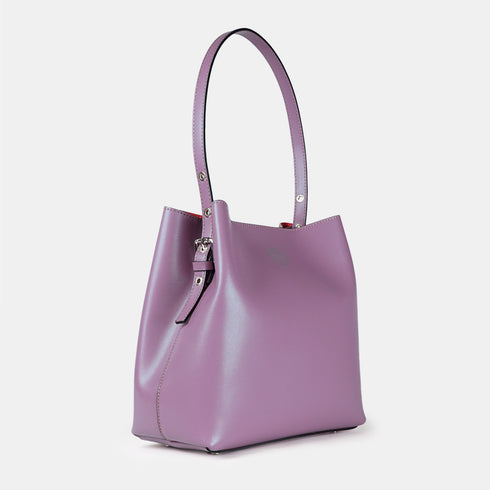 Mala Hobo de Pele Rosa para Mulher - Leticia